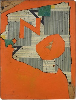 Boris Lurie, "NO wirh Linoleum", 1962 - © The Boris Lurie Art Foundation